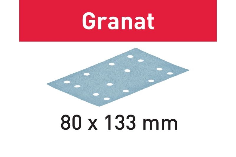Festool Slippapper STF 80x133 P220 GR/100 Granat