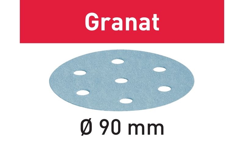 Festool Slippapper STF D90/6 P500 GR/100 Granat