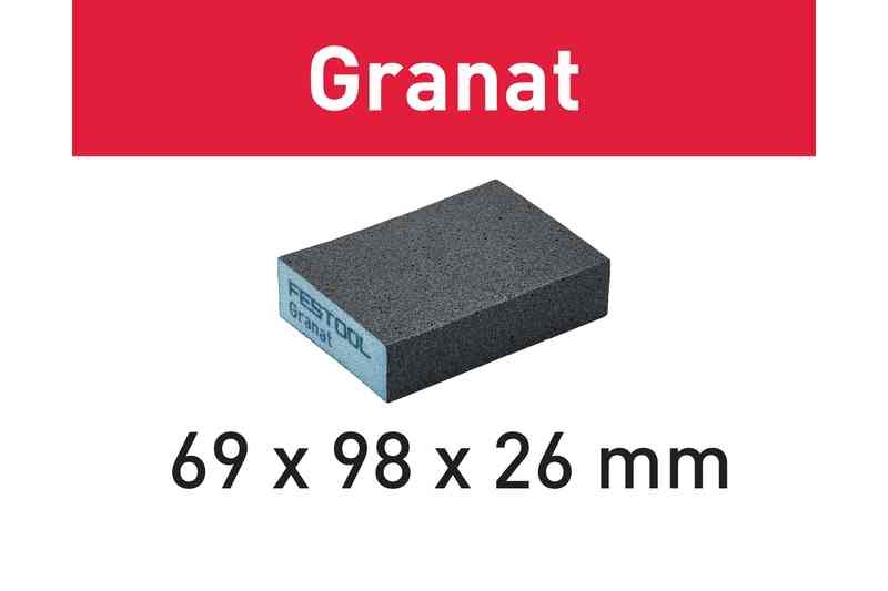Festool Slipkloss Granat 69x98x26 220 GR/6