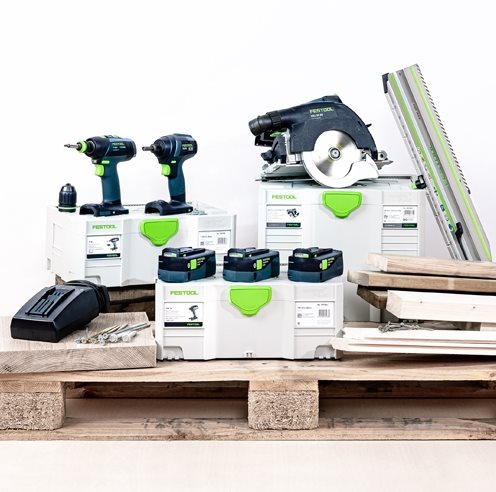Festool Trallpaketet T-18 TID-18 HKC-55 Basic