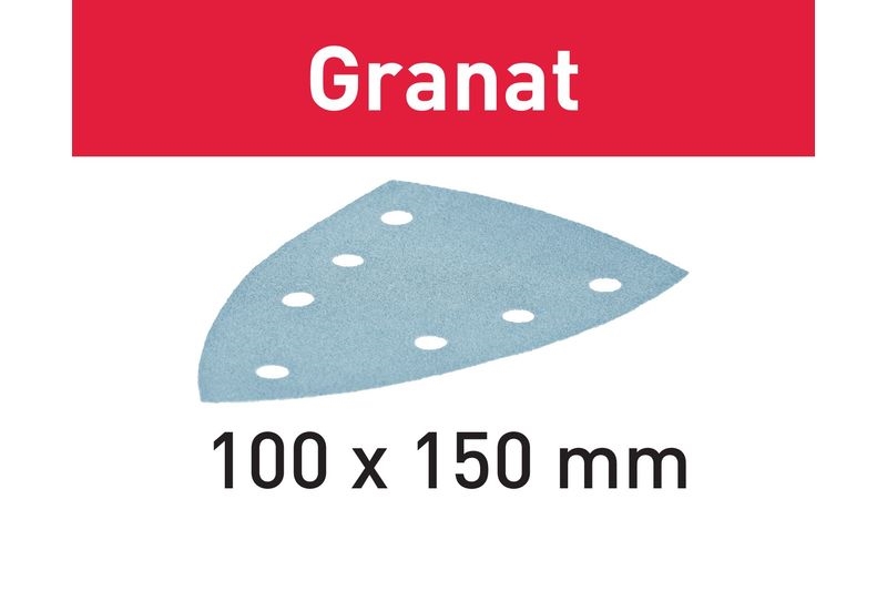 Festool Slippapper STF DELTA/7 P100 GR/100 Granat