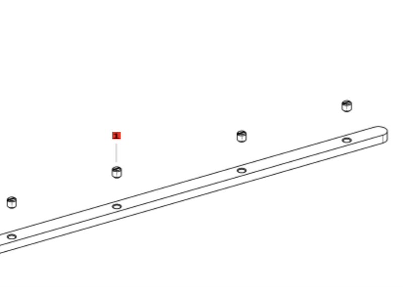 GÄNGSTIFT       DIN 551-M6x6-14H