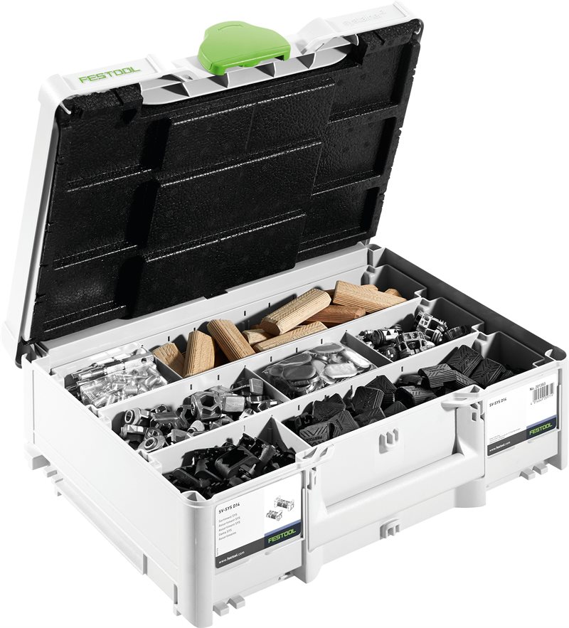 Festool DOMINO-förbindningar, sortiment SV-SYS D14