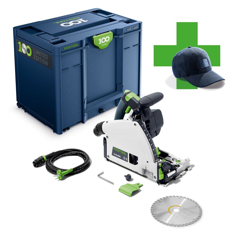 Festool Sänksåg TS 60 KEBQ-Plus 100Y Limited Edition