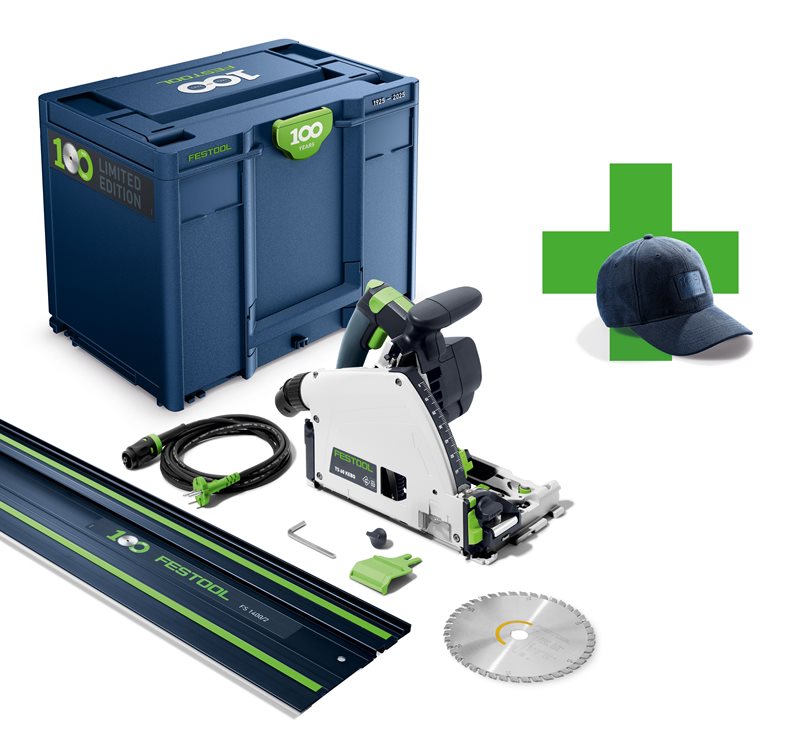Festool Sänksåg TS 60 KEBQ-Plus-FS 100Y Limited Edition