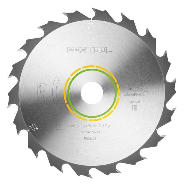 Festool Sågklinga WOOD RIP CUT HW 230x2,5x30 PW18