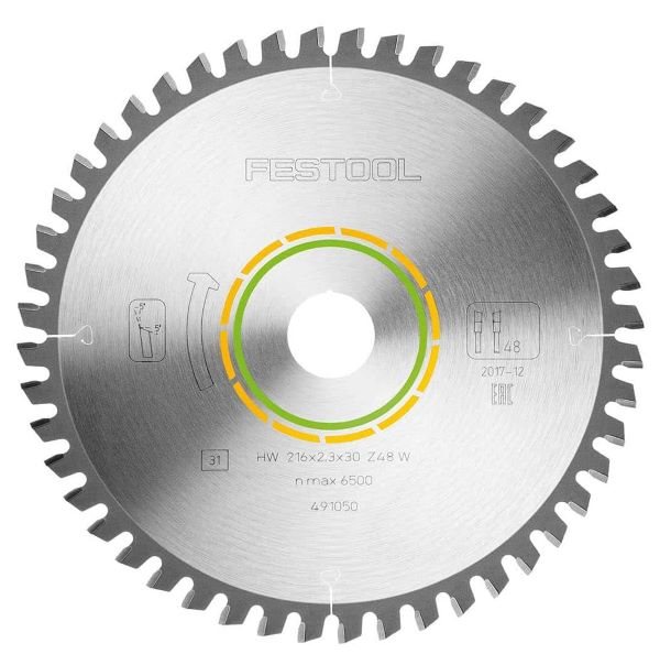Festool Sågklinga WOOD FINE CUT HW 216x2,3x30 W48