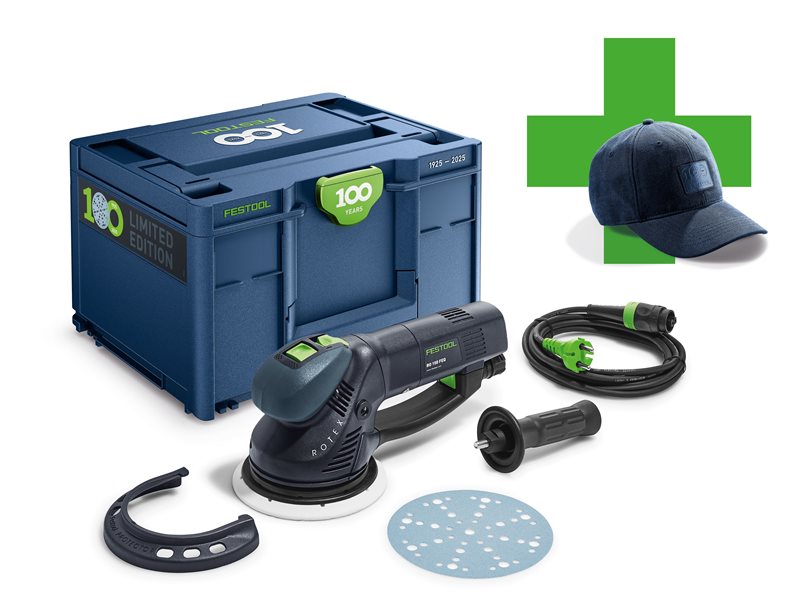 Festool Slip- & polermaskin ROTEX RO 150 FEQ-Plus 100Y