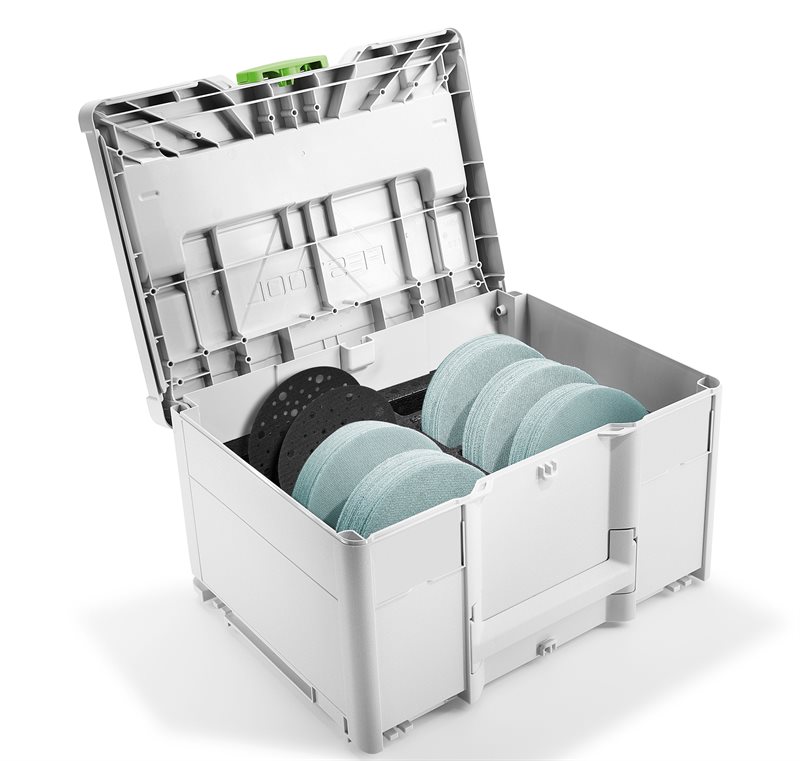 Festool Slippappers-Systainer³ Granat Net D150 GR NET SYS