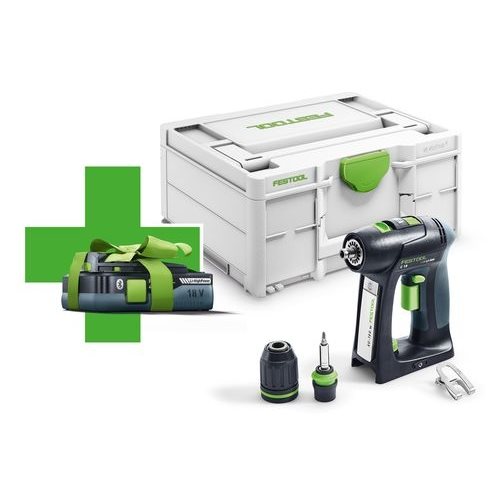 Festool Skruvdragare C 18-Basic-4,0