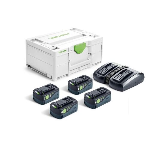 Festool Laddpaket SYS 18V 4x5,0/TCL 6 DUO