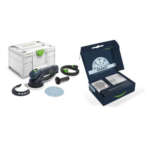 Festool Slip- & polermaskin RO150 FEQ GR-Set P ROTEX