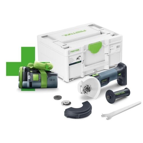 Festool Vinkelslip AGC 18-125 EB-Basic-5,0