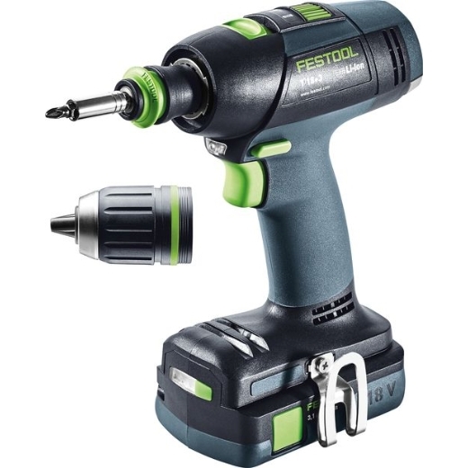 Festool Skruvdragare T 18+3 HPC 4,0 I-Plus