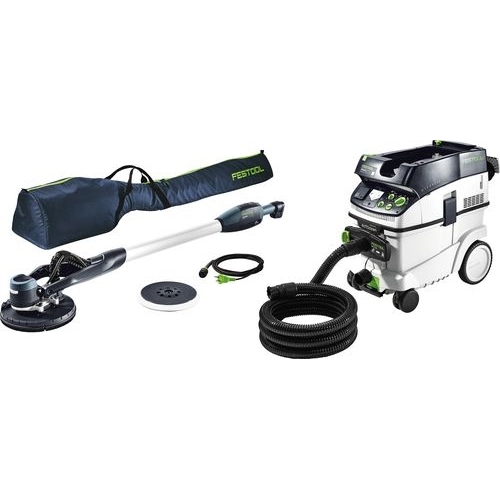 Festool Vägg- & takslip och dammsugare i set PLANEX LHS-E 225/CTM 36-Set