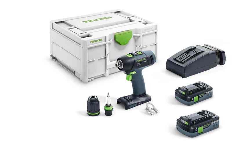Festool Skruvdragare T 18+3 HPC 4,0 I-Plus - 2