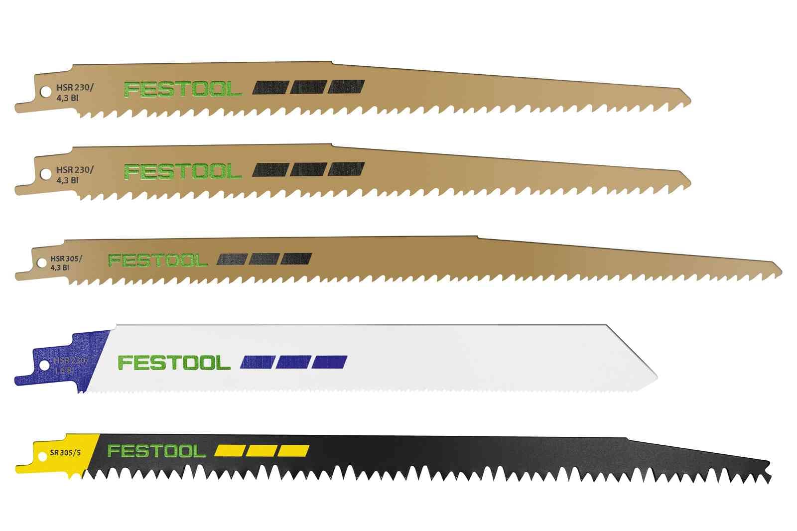 Festool Tigersågblad i set RS-Sort/5