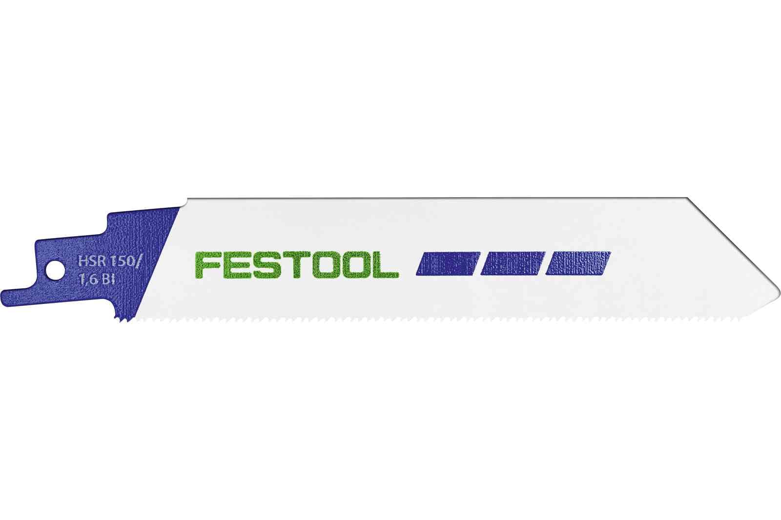 Festool Tigersågblad METAL STEEL/STAINLESS STEEL HSR 150/1,6 BI/5