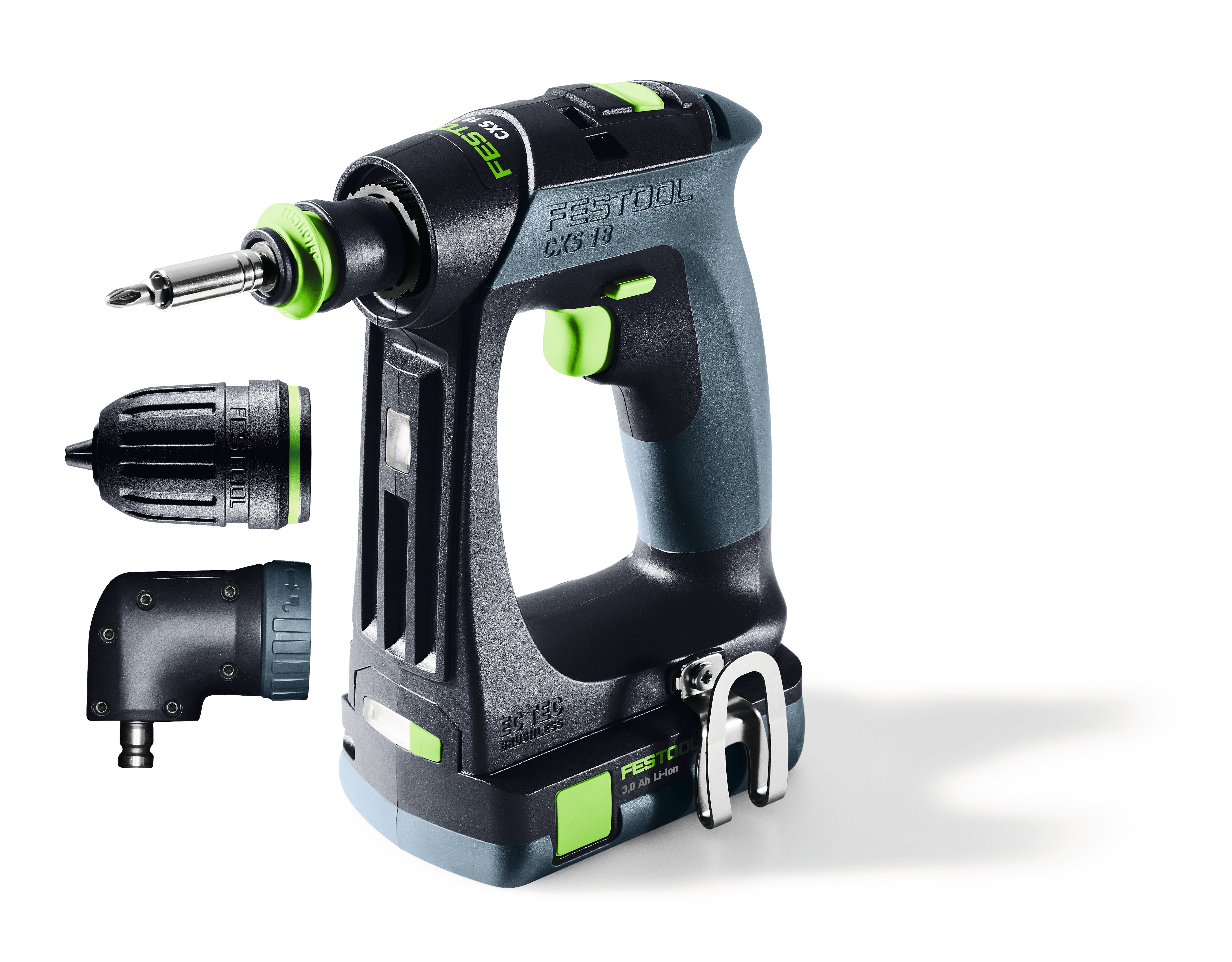 Festool Skruvdragare CXS 18 C 3,0-Set