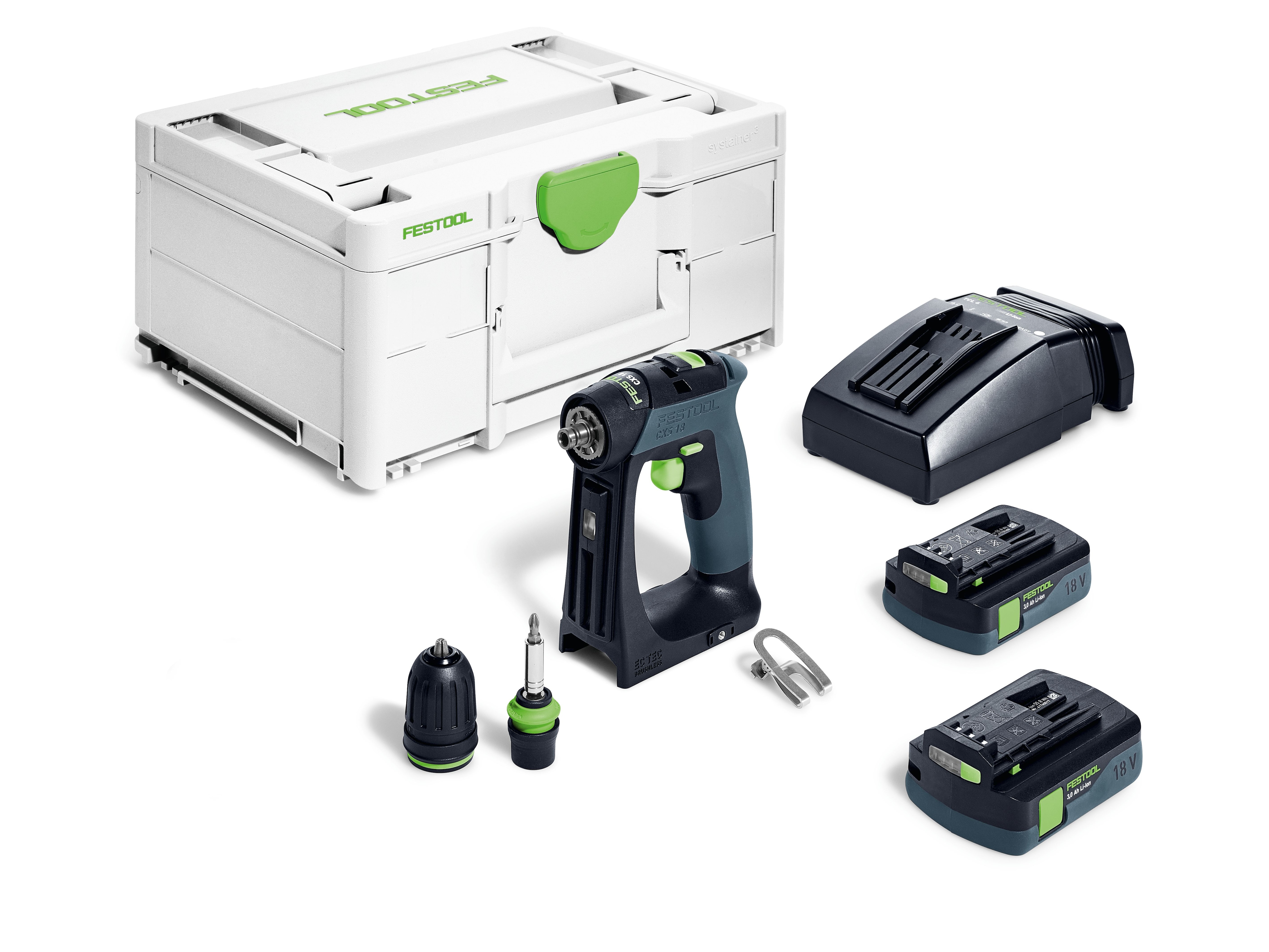 Festool Skruvdragare CXS 18 C 3,0-Plus - 2