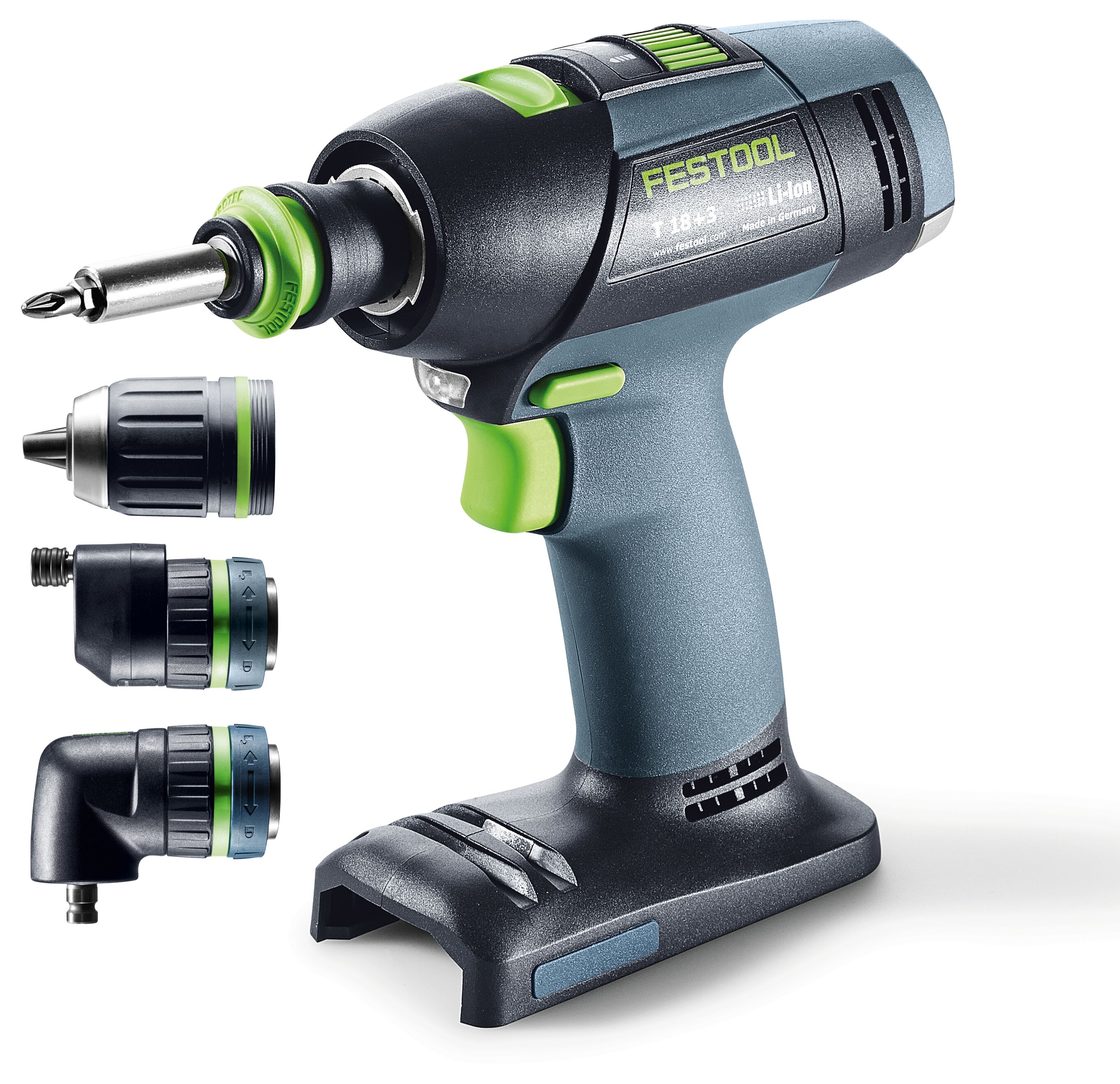 Festool Skruvdragare T18+3 Basic-Set