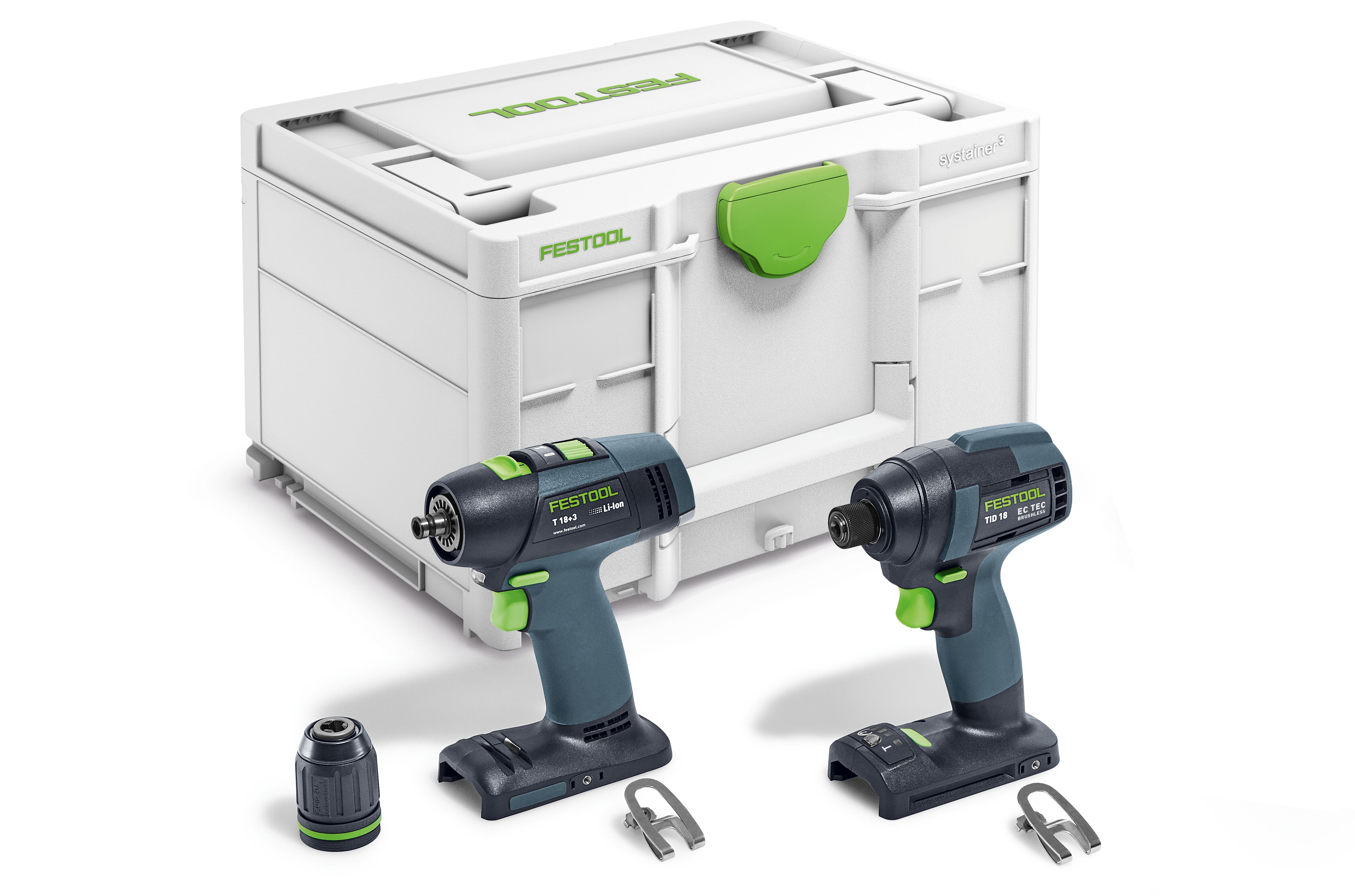Festool Skruvdragarpaket TID 18 Basic-Set T18