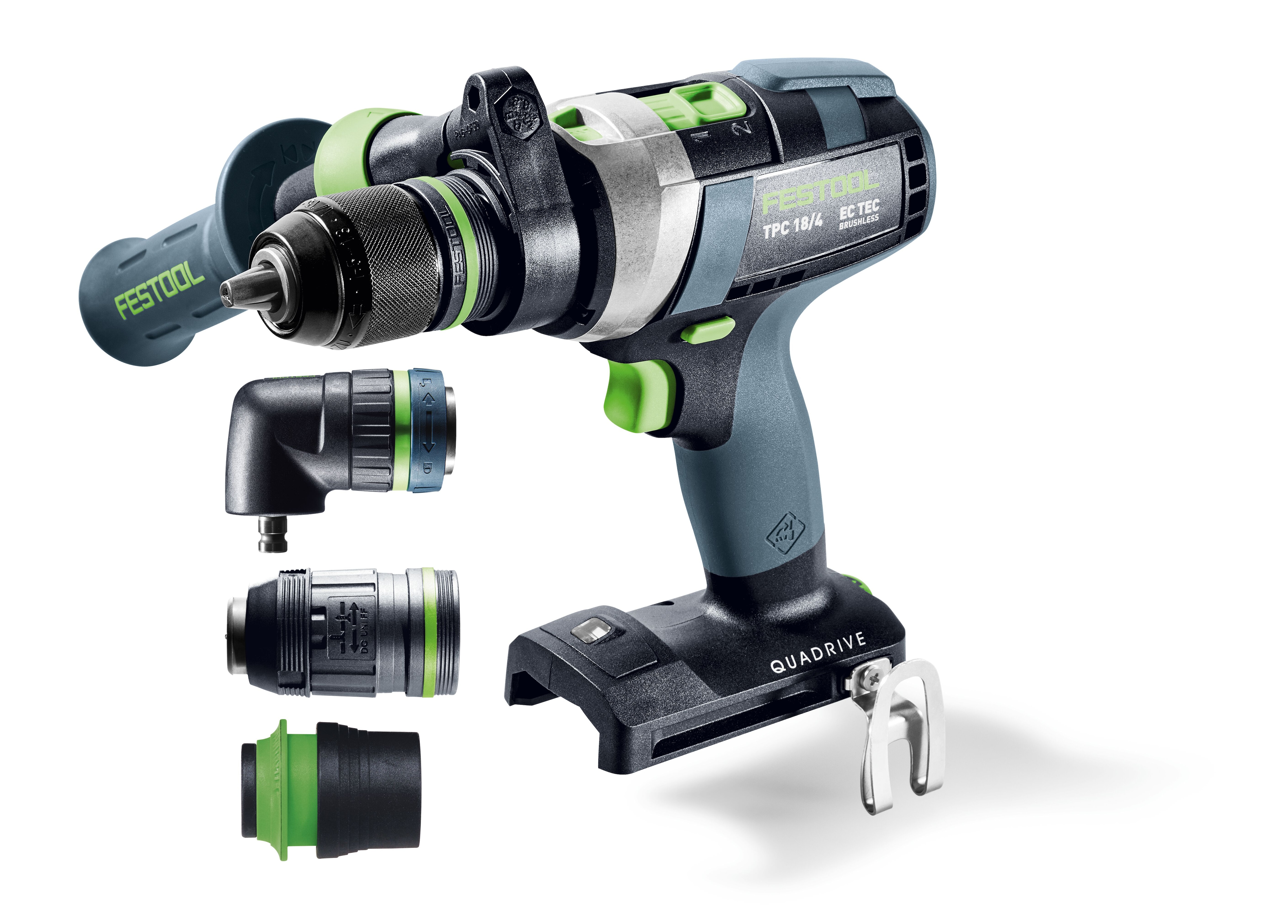 Festool Skruvdragare & slagborr QUADRIVE TPC 18/4 Basic-Set/XL