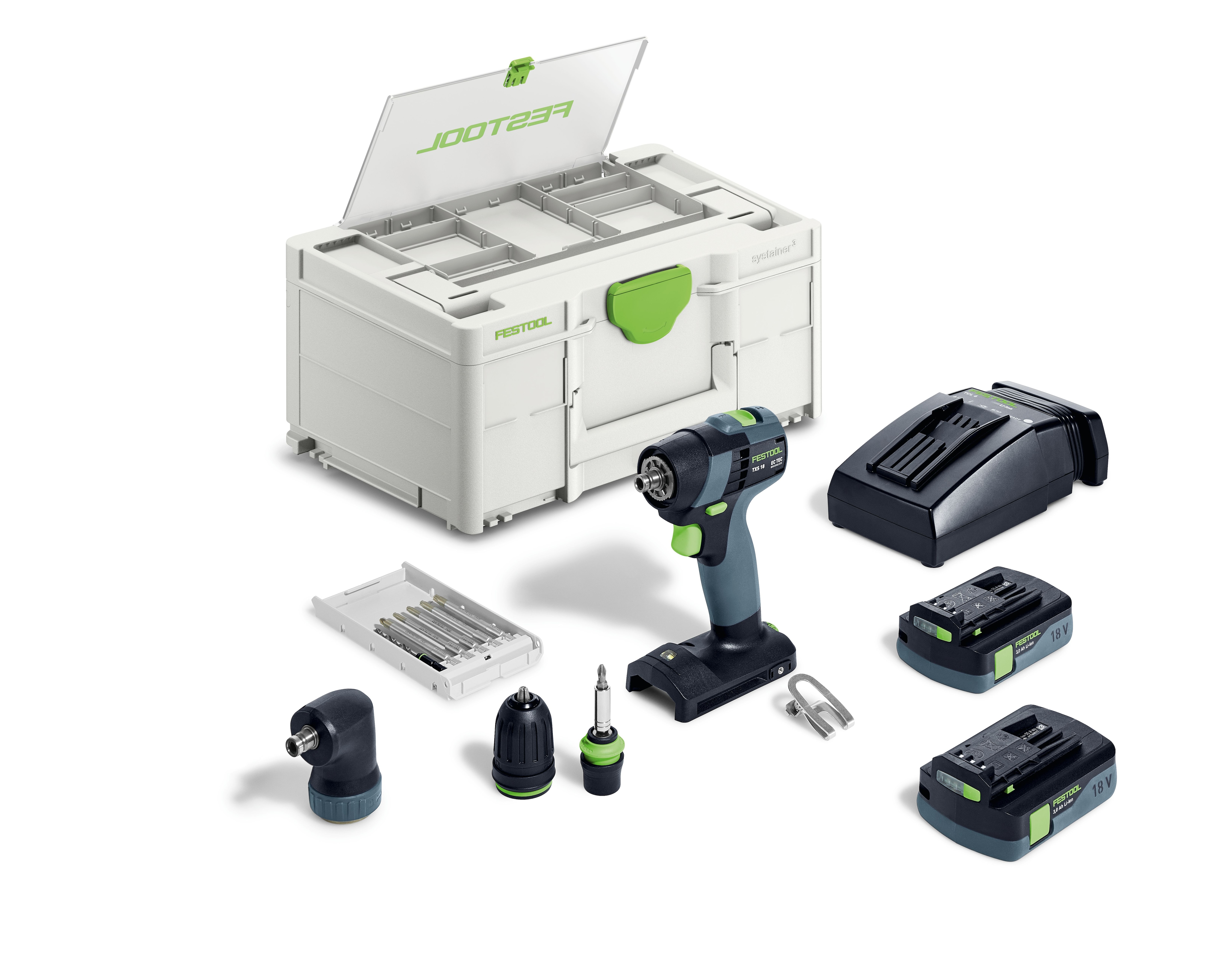 Festool Skruvdragare TXS 18 C 3,0-Set - 2