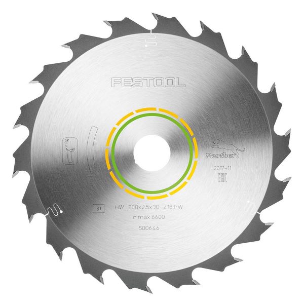 Festool Sågklinga WOOD RIP CUT HW 230x2,5x30 PW18