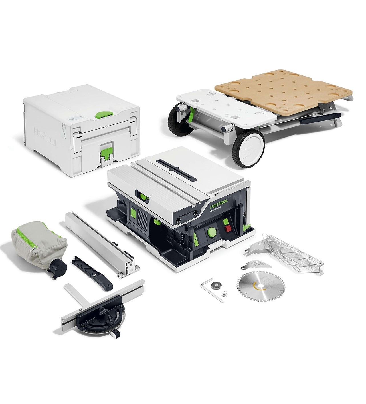 Festool Batteridriven bordssåg CSC SYS 50 EB-Basic-Set - 2