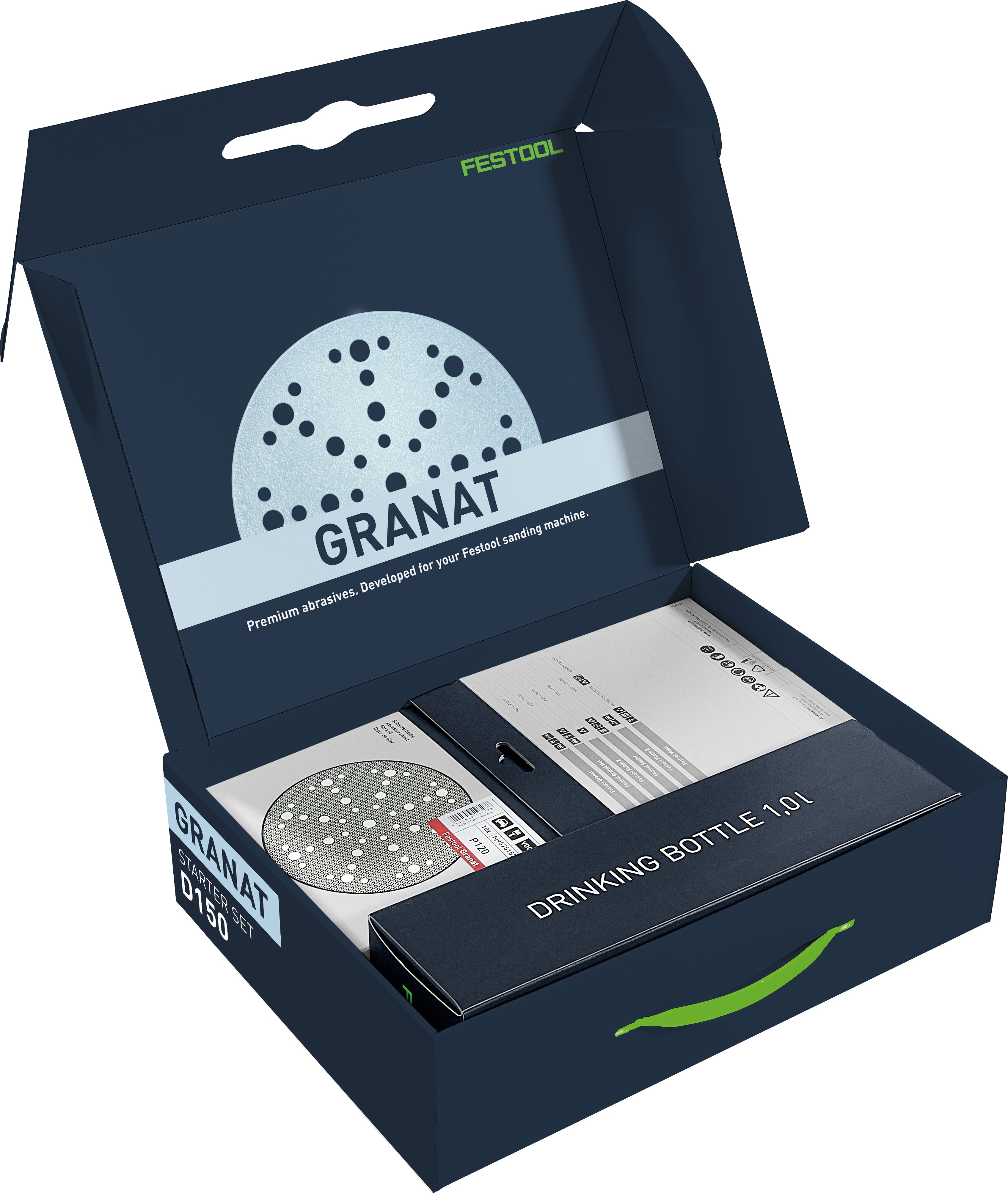 Festool Slippapper Granat D150 GR-Set P