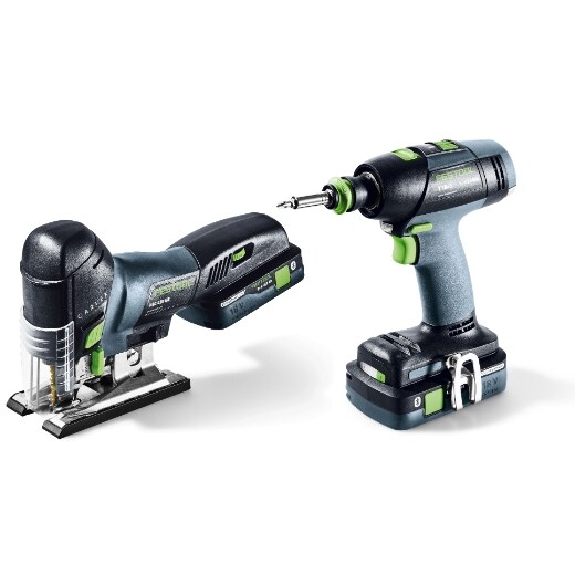 Festool 18 V Hantverkarpaket T 18+3/PSC 420 HPC I-Set