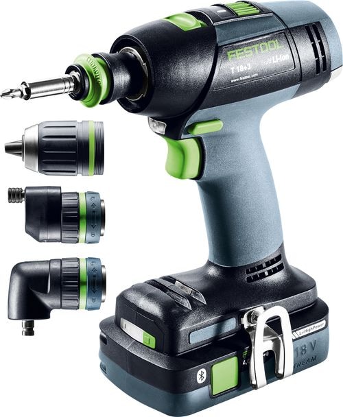 Festool Skruvdragare T 18+3 HPC 4,0 I-Set