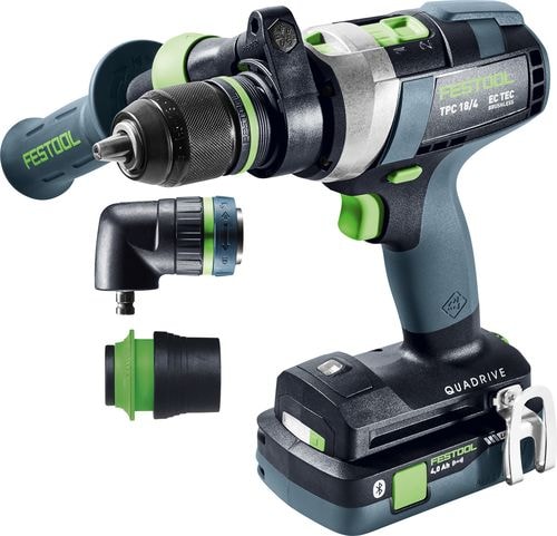 Festool Skruvdragare & slagborr QUADRIVE TPC 18/4 5,0/4,0 I-Set
