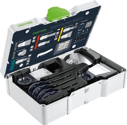 Festool Sågbladsset för multiverktyg SYS3 S 76-OSC-SORT/7