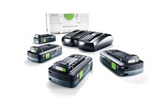 Festool Laddpaket SYS 18V 4x4,0/TCL 6 DUO
