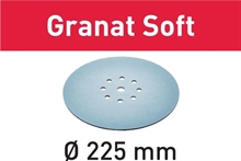 Festool Slippapper STF D225 P80 GR S/25 Granat Soft