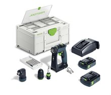 Festool Skruvdragare CXS 18 C 3,0-Set