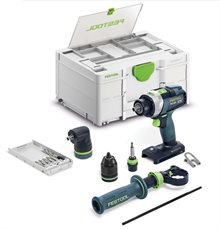 Festool Skruvdragare & slagborr QUADRIVE TPC 18/4-Basic-Set