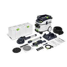 Festool Vägg- & takslip och dammsugare i set PLANEX LHS 2 225/CTM 36-Set