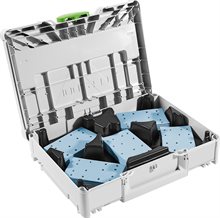 Festool Slippappers-Systainer³ SYS-STF 80X133 GR-Set Granat