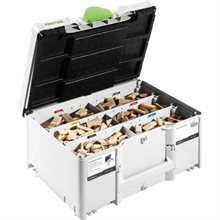 Festool DOMINO-brickor bok, sortiment DS 4/5/6/8/10 1060 BU