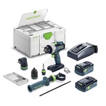 Festool Skruvdragare QUADRIVE TDC 18/4 5,0/4,0 I-Set