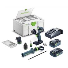 Festool Skruvdragare & slagborr QUADRIVE TPC 18/4 5,0/4,0 I-Set