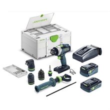 Festool Skruvdragare & slagborr QUADRIVE TPC 18/4 5,0/4,0 I-Set/XL