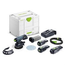 Festool Batterislip Rund Excenter ETSC 125 3,0 I-Set